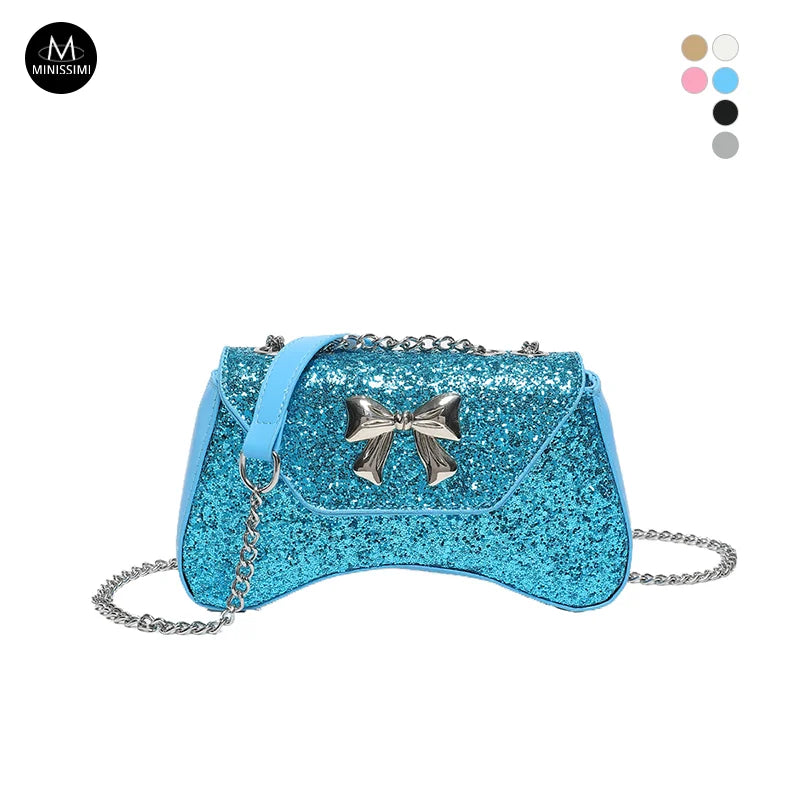 Fashion Carteras Para Mujer Evening Bags Crossbody Bag Women'S Shoulder Bags With Bow Hardware