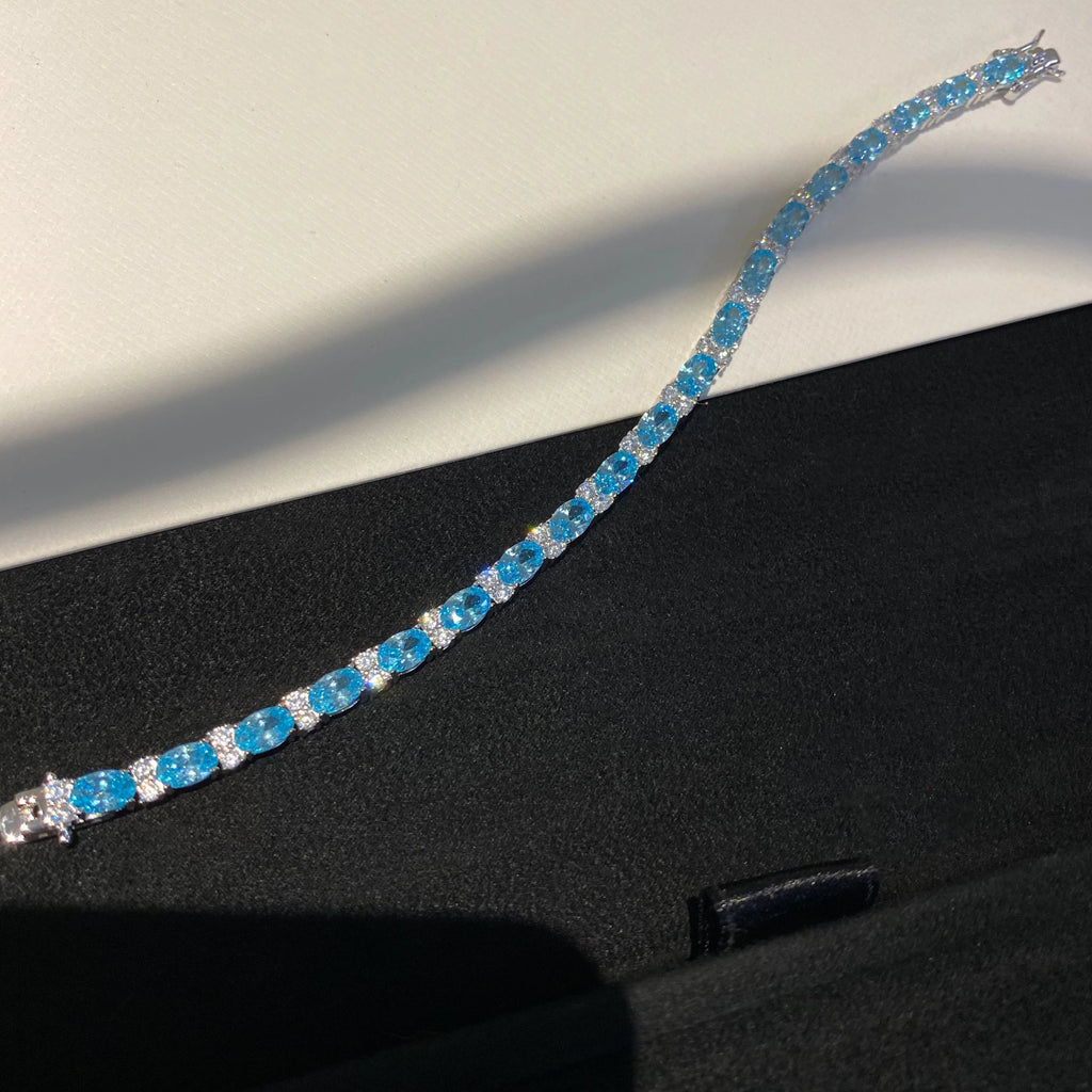 💕👌Pulsera Ajustable de Plata 925 con Rubí