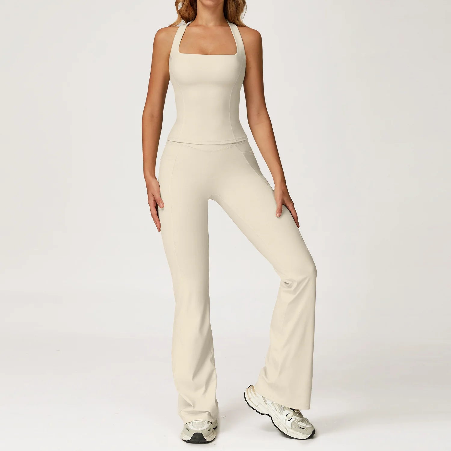 conjunto deportivo de 2 piezas para mujer y mono para otoño y invierno, apto para fitness , yoga, running y ejercicio.