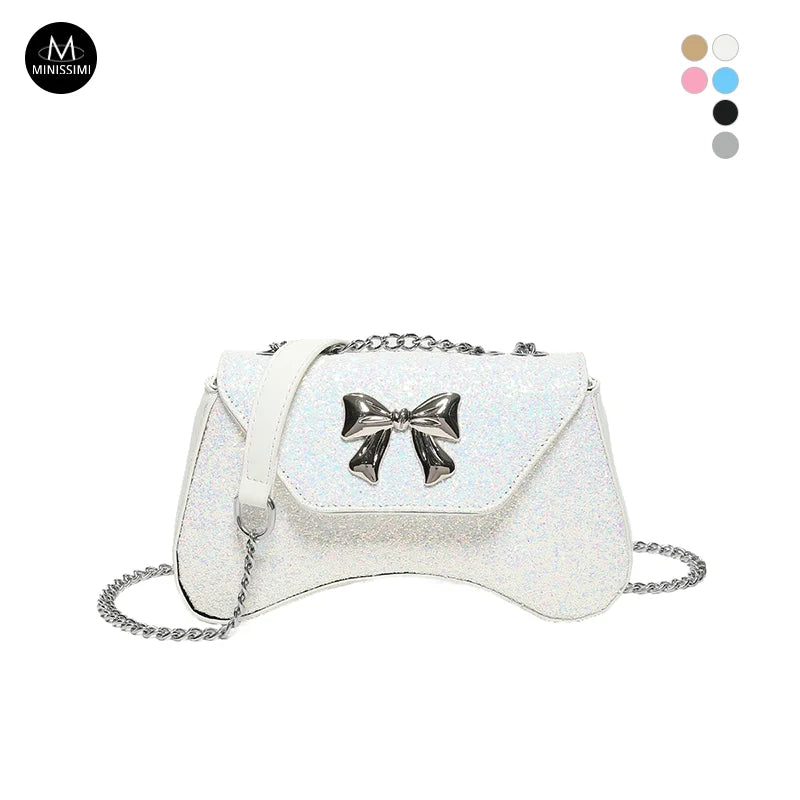 Fashion Carteras Para Mujer Evening Bags Crossbody Bag Women'S Shoulder Bags With Bow Hardware