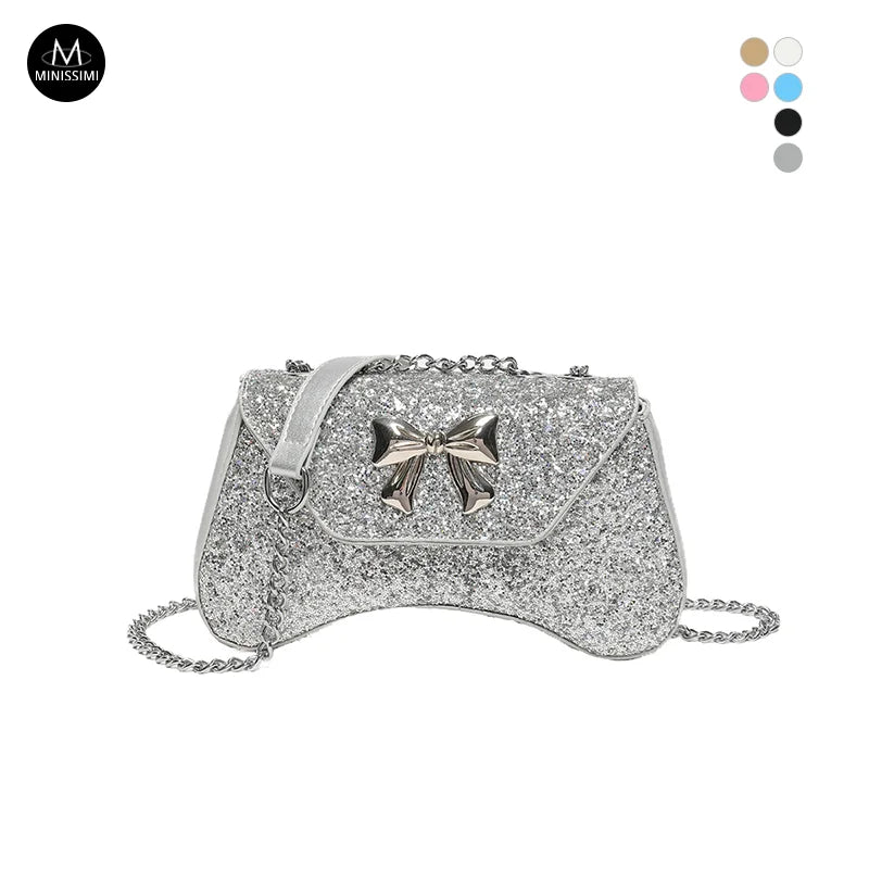 Fashion Carteras Para Mujer Evening Bags Crossbody Bag Women'S Shoulder Bags With Bow Hardware