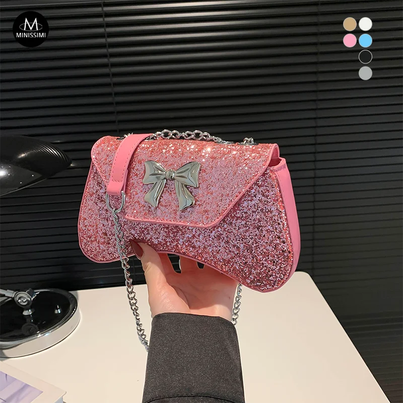 Fashion Carteras Para Mujer Evening Bags Crossbody Bag Women'S Shoulder Bags With Bow Hardware