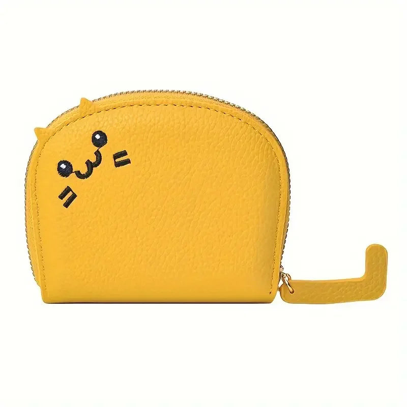 Cartera Mujer Diseño Gato – Monedero Cute con Porta Tarjetas Multiespacios
