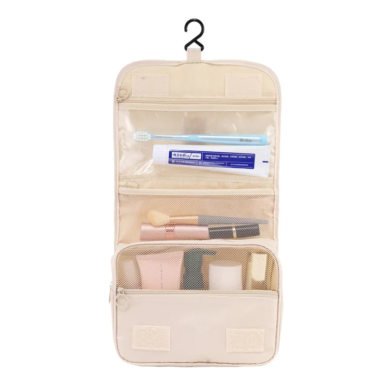 Neceser de Maquillaje de Viaje Impermeable – Organizador con Gancho