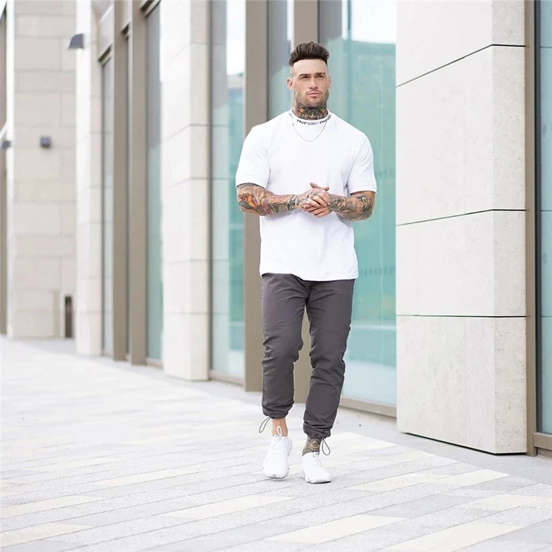 Camiseta Gym Hombre Slim Fit – Comodidad y Estilo Diario