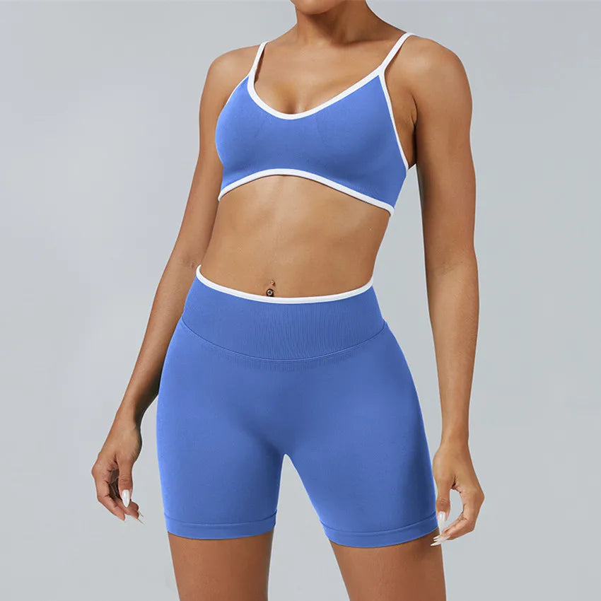 Conjunto Deportivo Mujer 2 Piezas Push Up – Leggings Cintura Alta + Crop Top Manga Larga (XP219)  ✨