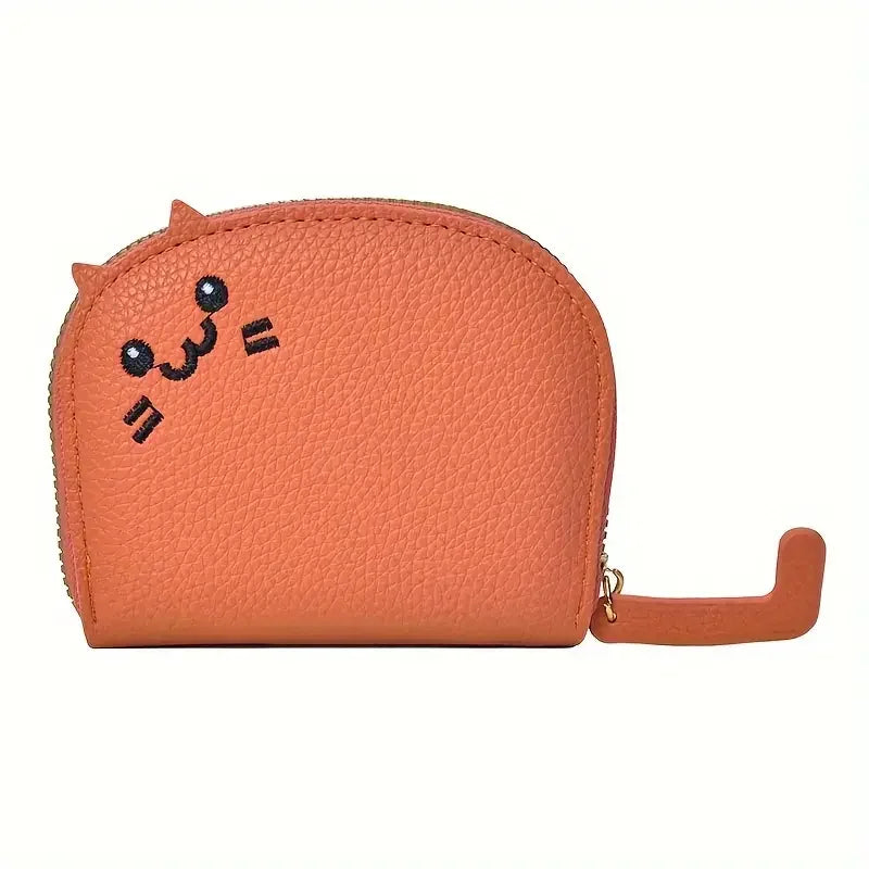 Cartera Mujer Diseño Gato – Monedero Cute con Porta Tarjetas Multiespacios