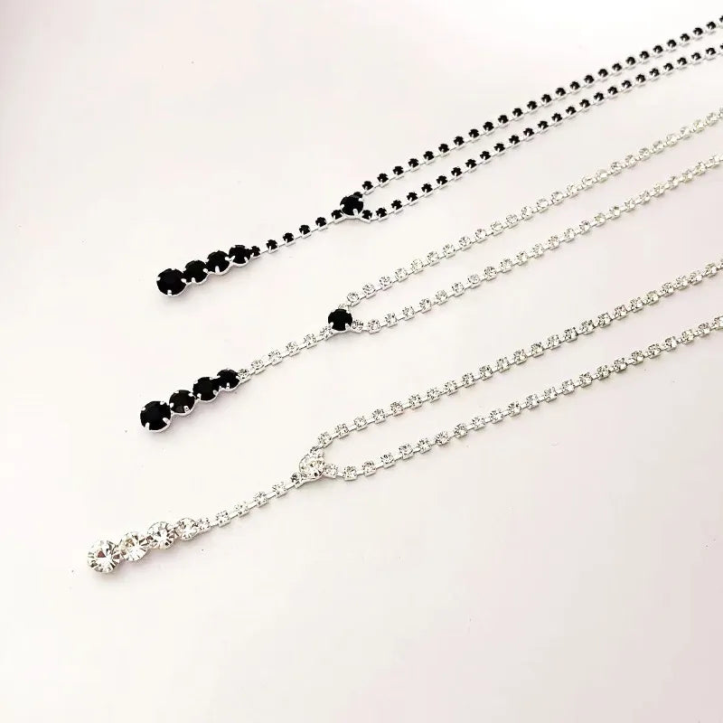 Collar Elegante de Acero Inoxidable – Estilo Clásico para Mujer